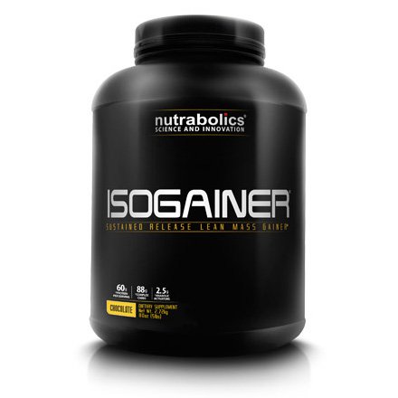 Isogainer, 2200 g, Nutrabolics. Gainer. Mass Gain Energy & Endurance recovery 