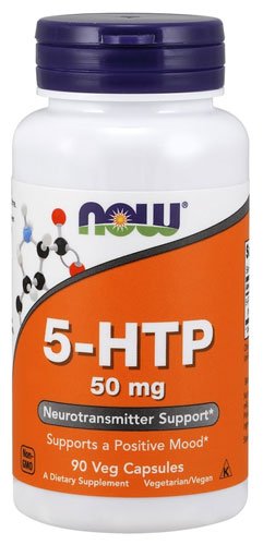 NOW 5-HTP 50 mg  90 капс Без вкуса,  ml, Now. 5-HTP. 