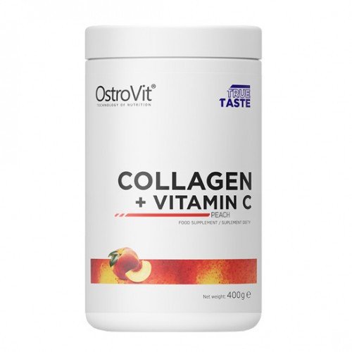 OstroVit Collagen + Vitamin C 400 г,  мл, OstroVit. Хондропротекторы. Поддержание здоровья Укрепление суставов и связок 