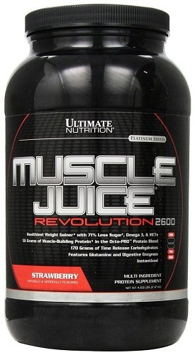 Ultimate Nutrition Muscle Juice Revolution 2600 2.12 кг Шоколад,  ml, Ultimate Nutrition. Gainer. Mass Gain Energy & Endurance recovery 