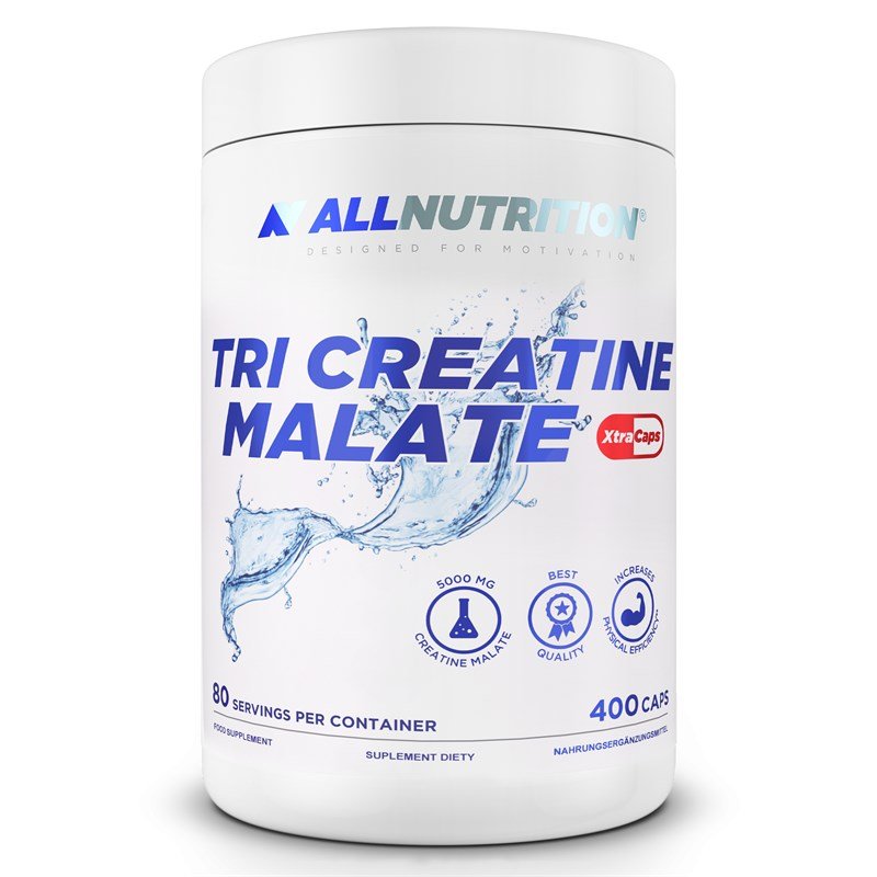 Креатин AllNutrition Tri-Creatine Malate, 400 капсул,  ml, AllNutrition. Сreatina. Mass Gain Energy & Endurance Strength enhancement 