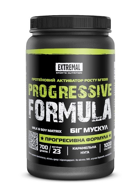 Progressive formula, 700 g, Extremal. Mezcla de proteínas. 