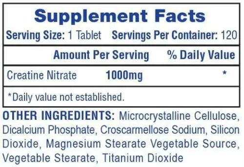 Hi-Tech Pharmaceuticals Creatine Nitrate  120 шт. / 120 servings,  ml, Hi-Tech Pharmaceuticals. Сreatine
