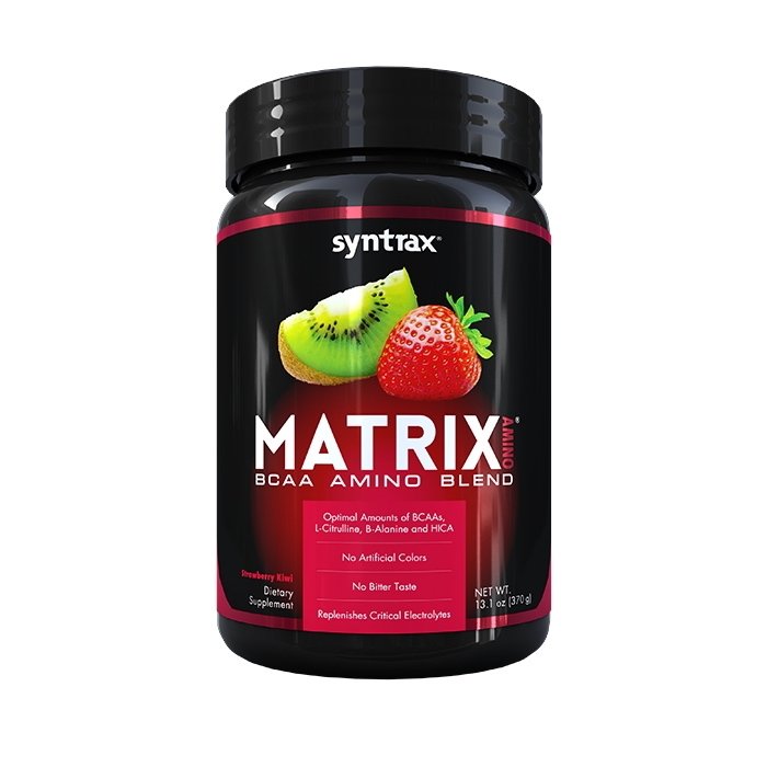 Syntrax Аминокислота Syntrax Matrix Amino, 370 грамм Клубника-киви, , 370  грамм