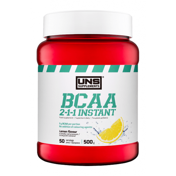 БЦАА UNS BCAA 2-1-1 Instant (500 г) юсн Lemon,  ml, UNS. BCAA. Weight Loss recovery Anti-catabolic properties Lean muscle mass 