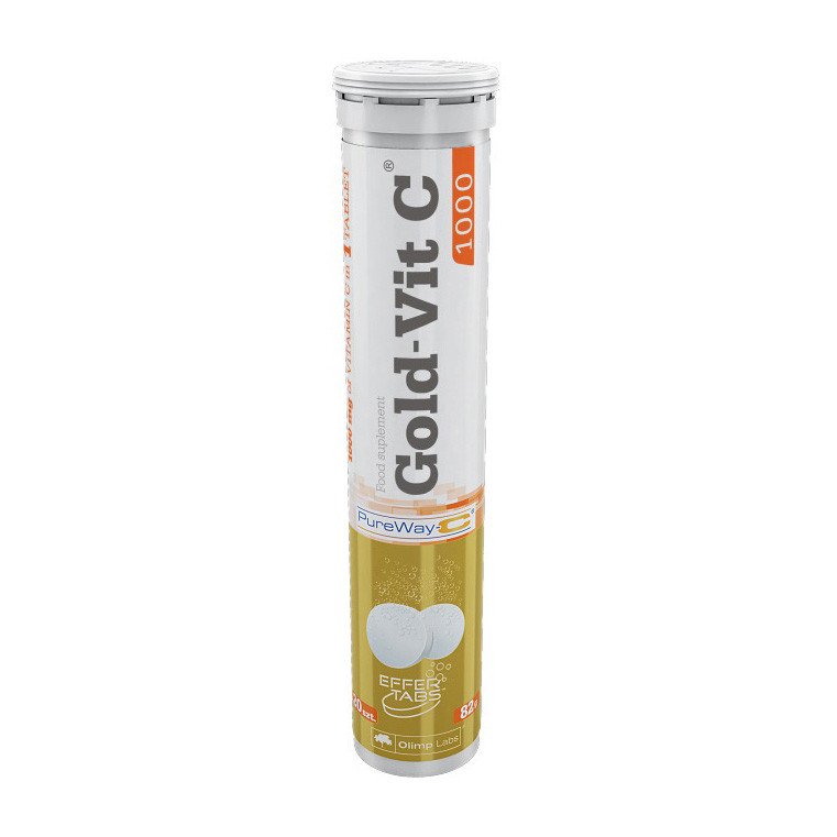 Olimp Labs Витамин С Olimp Gold-Vit C 1000 (20 таб) олимп апельсин, , 