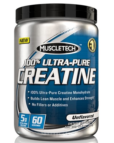 100% Ultra-Pure Creatine, 300 г, MuscleTech. Креатин моногидрат. Набор массы Энергия и выносливость Увеличение силы 