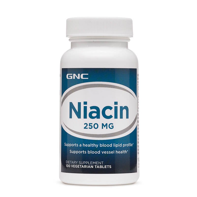 GNC Витамины и минералы GNC Niacin 250, 100 таблеток, , 