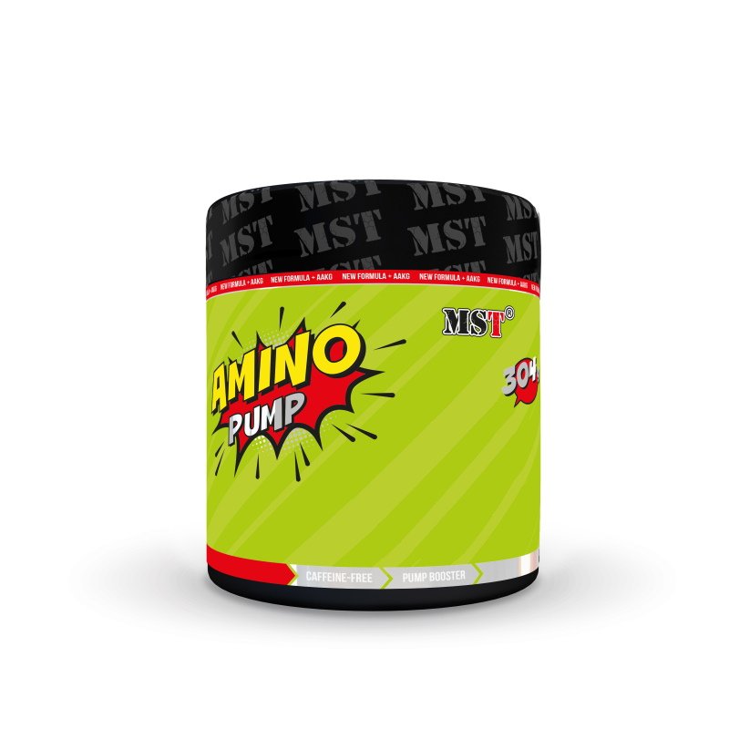 Аминокислота MST Amino Pump, 304 грамм Зеленое яблоко,  ml, MST Nutrition. Amino Acids. 