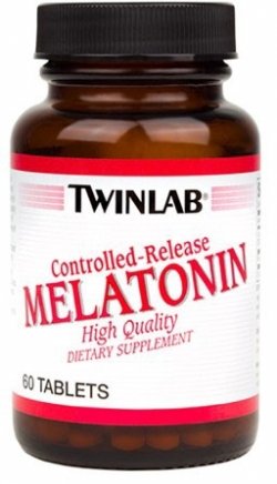 Melatonin 2mg 60 табл., 60 piezas, Twinlab. Melatoninum. Improving sleep recuperación Immunity enhancement General Health 