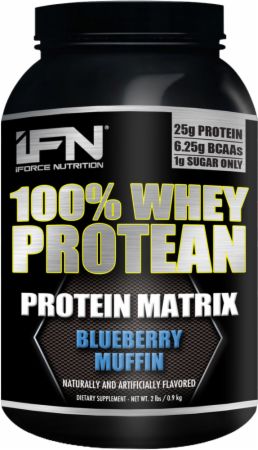 100% Whey Protean, 908 g, iForce Nutrition. Suero concentrado. Mass Gain recuperación Anti-catabolic properties 