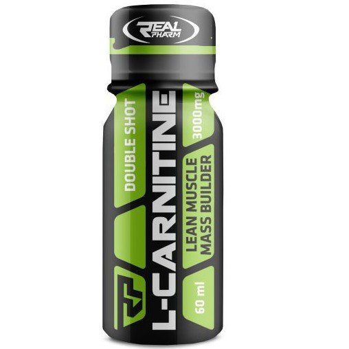 L-Carnitine, 60 ml, Real Pharm. L-carnitina. Weight Loss General Health Detoxification Stress resistance Lowering cholesterol Antioxidant properties 