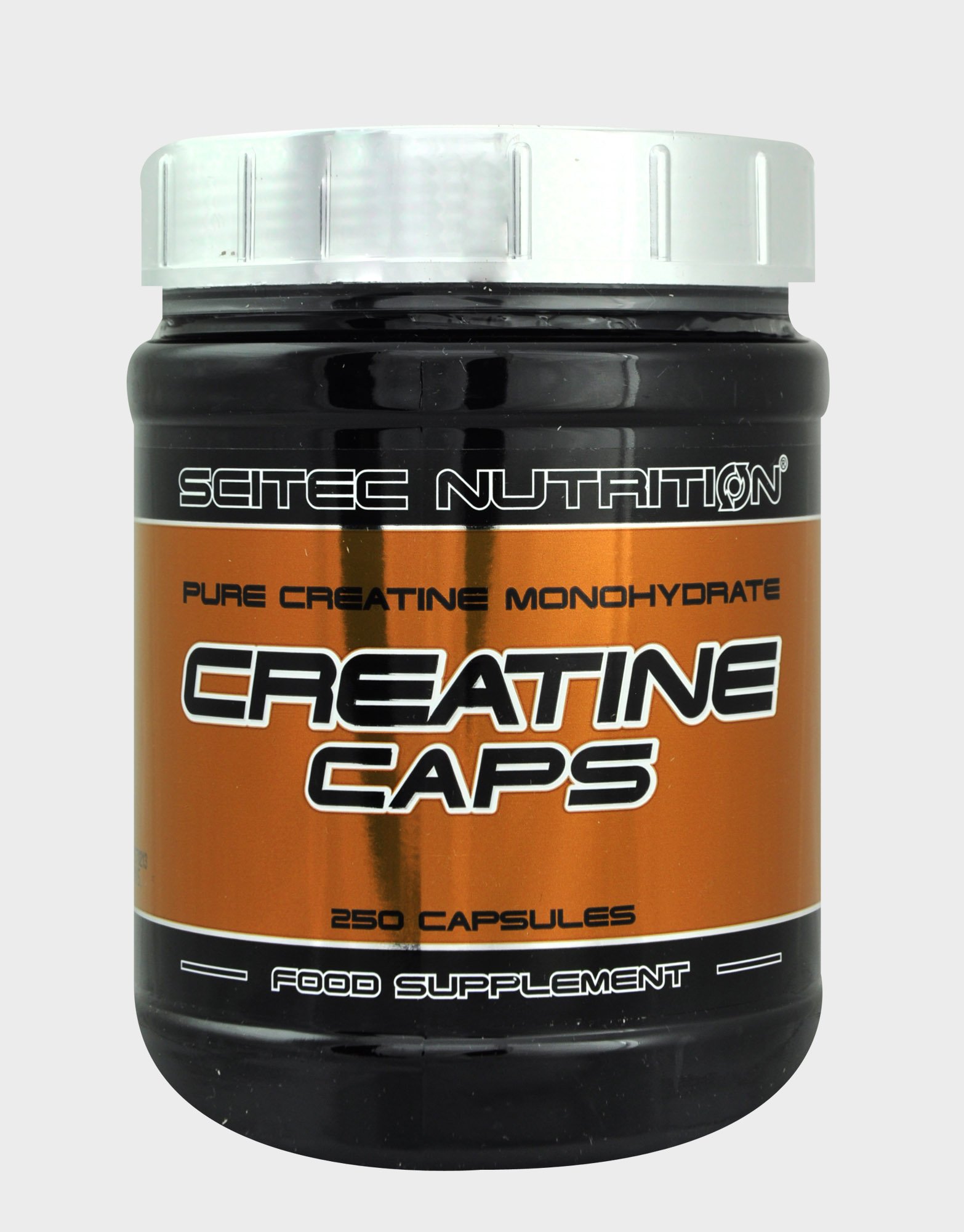 Creatine Caps, 250 шт, Scitec Nutrition. Креатин моногидрат. Набор массы Энергия и выносливость Увеличение силы 