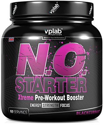N.O. Starter, 600 g, VP Lab. Pre Workout. Energy & Endurance 