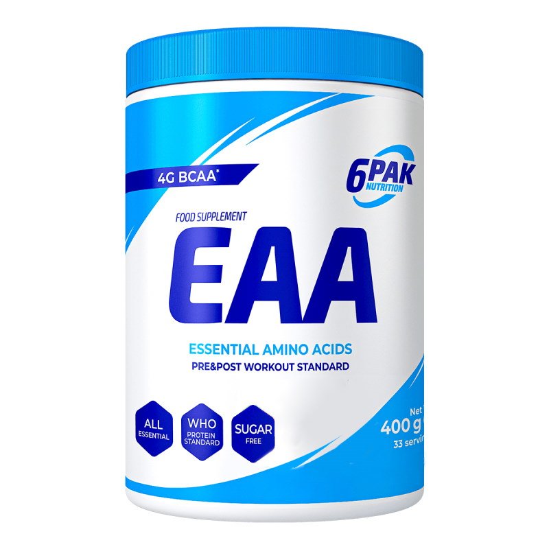 Аминокислота 6PAK Nutrition EAA, 400 грамм Апельсин-лимон,  ml, 6PAK Nutrition. Aminoácidos. 