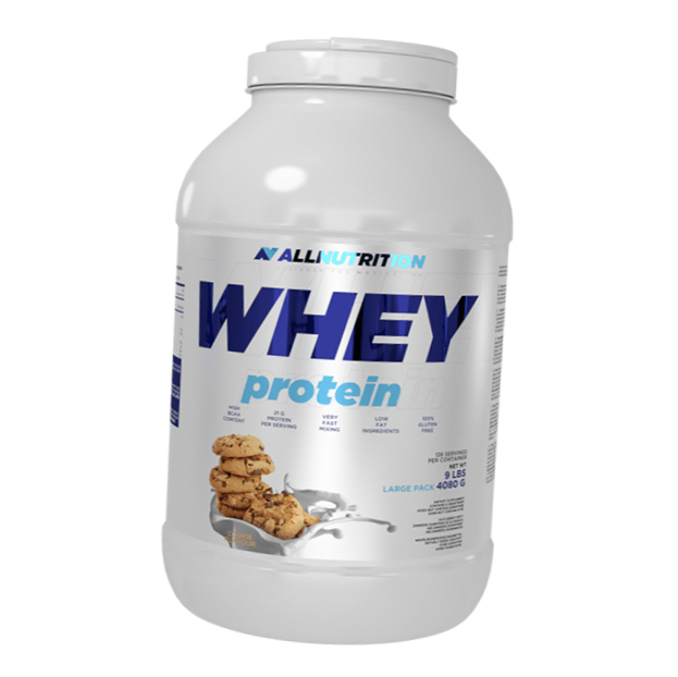 Whey Protein, 4080 g, AllNutrition. Whey Concentrate. Mass Gain recovery Anti-catabolic properties 