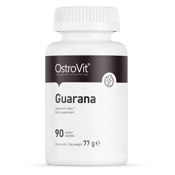 Предтренировочный комплекс OstroVit Guarana, 90 таблеток,  ml, OstroVit. Guarana. Weight Loss Energy & Endurance Appetite reducing Strength enhancement 