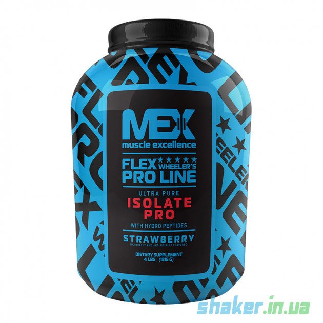 MEX Nutrition Сывороточный протеин изолят MEX Nutrition Isolate Pro (1,8 кг) мекс нутришн про strawberry, , 1.8 