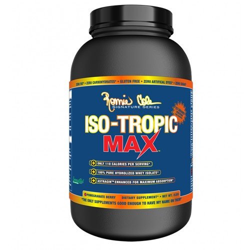 ISO-Tropic MAX, 930 g, Ronnie Coleman. Whey Isolate. Lean muscle mass Weight Loss recovery Anti-catabolic properties 