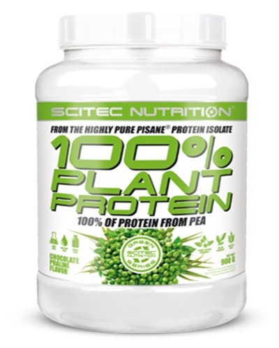 100% Plant Protein, 900 г, Scitec Nutrition. Растительный протеин. 