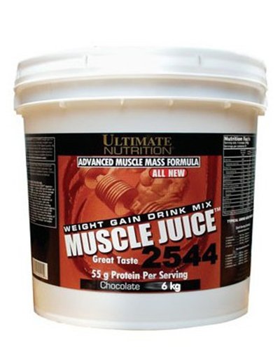 Muscle Juice 2544, 6000 g, Ultimate Nutrition. Ganadores. Mass Gain Energy & Endurance recuperación 