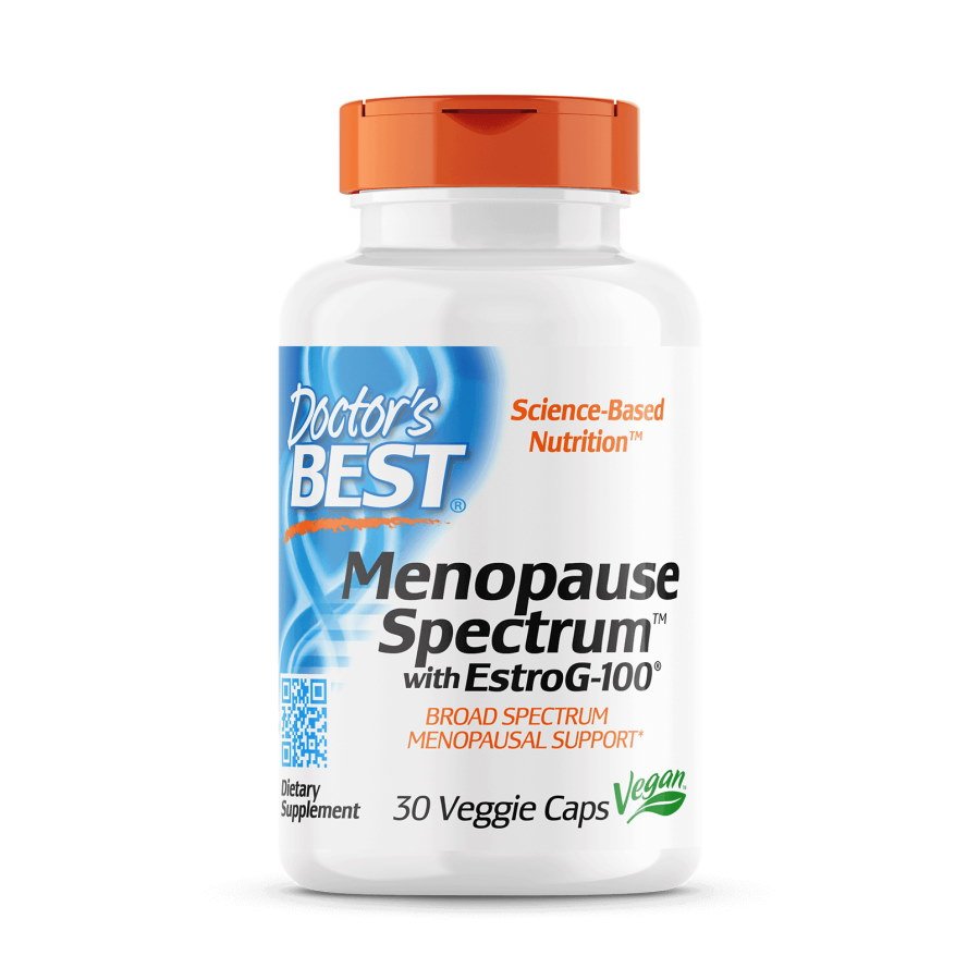 Натуральная добавка Doctor's Best Menopause Spectrum with EstoG-100, 30 вегакапсул,  ml, Doctor's BEST. Natural Products. General Health 