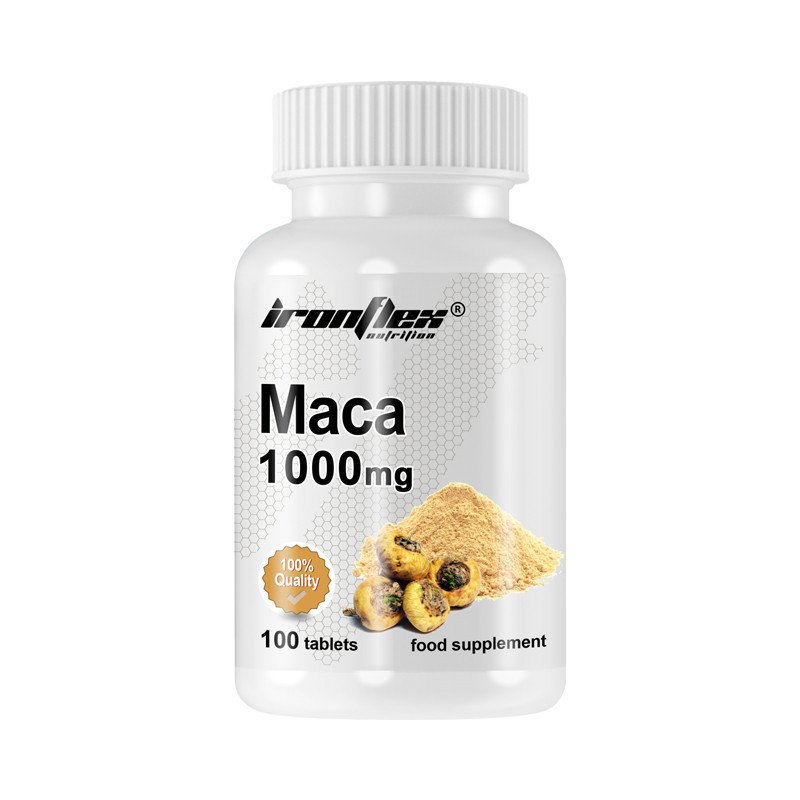 IronFlex Натуральная добавка IronFlex Maca 1000 mg, 100 таблеток, , 
