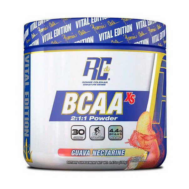 БЦАА Ronnie Coleman BCAA-XS (192 г) ронни колеманguava nectarine,  ml, Ronnie Coleman. BCAA. Weight Loss recovery Anti-catabolic properties Lean muscle mass 