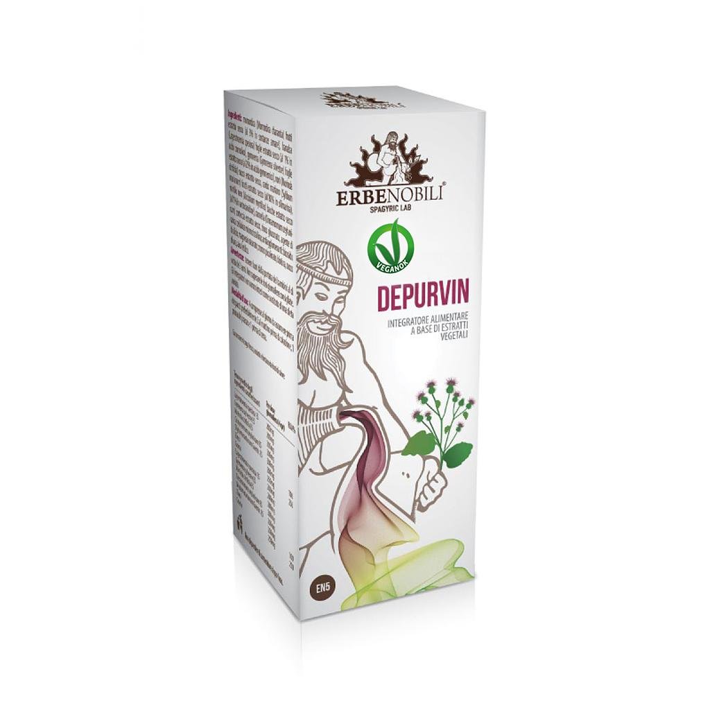 Натуральная добавка Erbenobili DepurVin, 50 мл,  ml, . Natural Products. General Health 