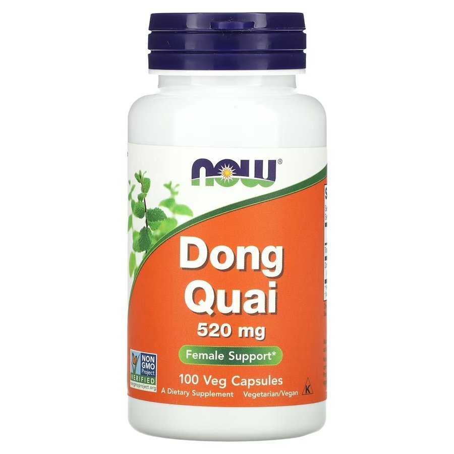 Натуральная добавка NOW Dong Quai 520 mg, 100 капсул,  ml, Now. Natural Products. General Health 