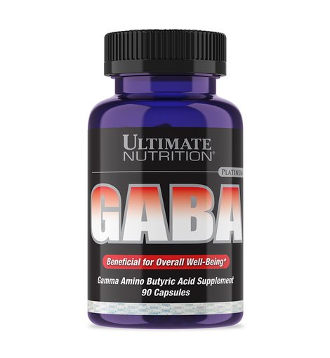 Ultimate Nutrition Аминокислота Ultimate GABA 750 mg, 90 капсул, , 
