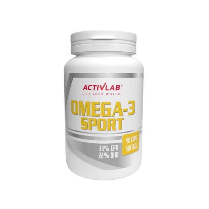 Жирные кислоты Activlab Omega-3 Sport, 90 капсул,  ml, ActivLab. Fats. General Health 