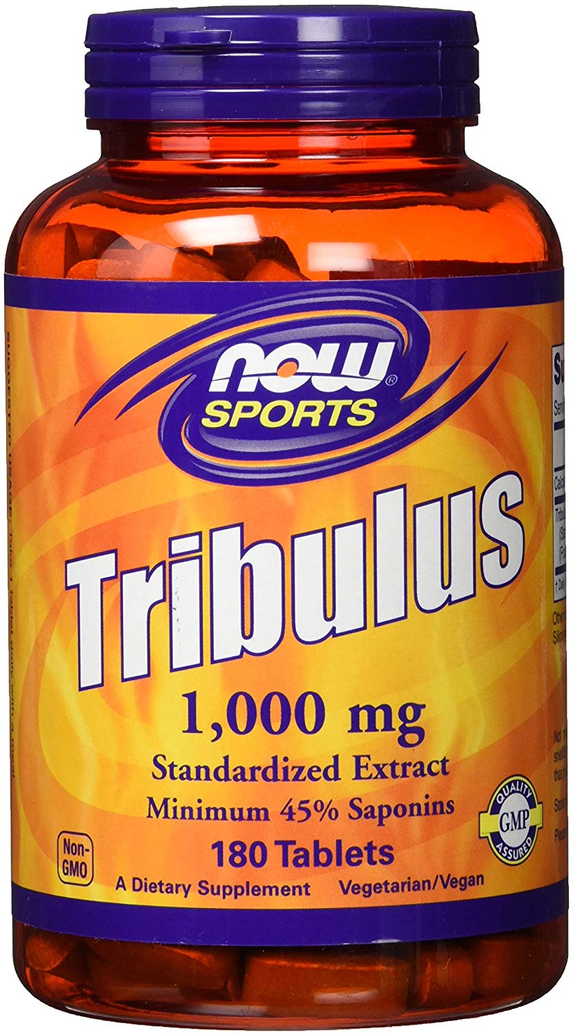 NOW   Tribulus 1000 mg 180 шт. / 180 servings,  мл, Now. Трибулус. Поддержание здоровья Повышение либидо Повышение тестостерона Aнаболические свойства 
