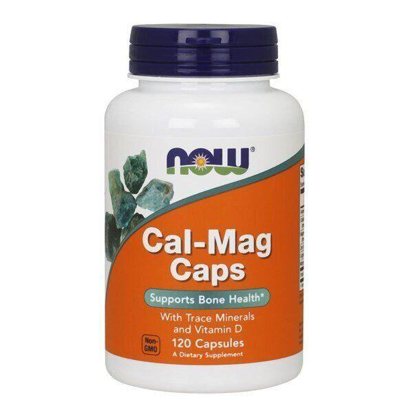 Витаминно-минеральный комплекс NOW Foods Cal-Mag Caps 120 Caps,  мл, Now. Витамины и минералы. Поддержание здоровья Укрепление иммунитета 
