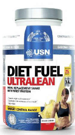 Diet Fuel Ultralean, 1000 г, USN. Заменитель питания. 