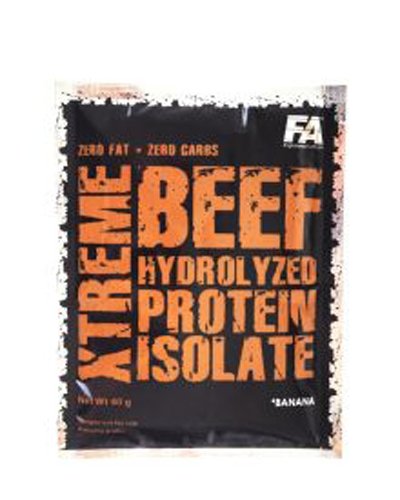 Xtreme Beef Protein, 40 g, Fitness Authority. Proteinas de carne de vaca. 