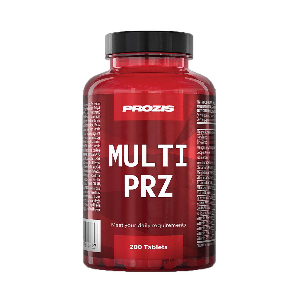 Multi PRZ, 200 pcs, Prozis. Vitamin Mineral Complex. General Health Immunity enhancement 