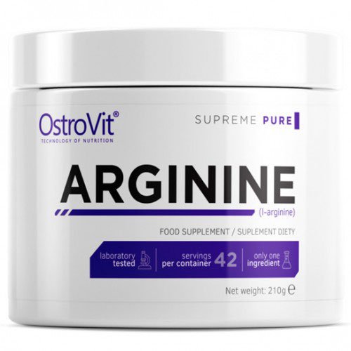 Ostrovit Arginine 210 г Апельсин,  ml, OstroVit. Arginina. recuperación Immunity enhancement Muscle pumping Antioxidant properties Lowering cholesterol Nitric oxide donor 