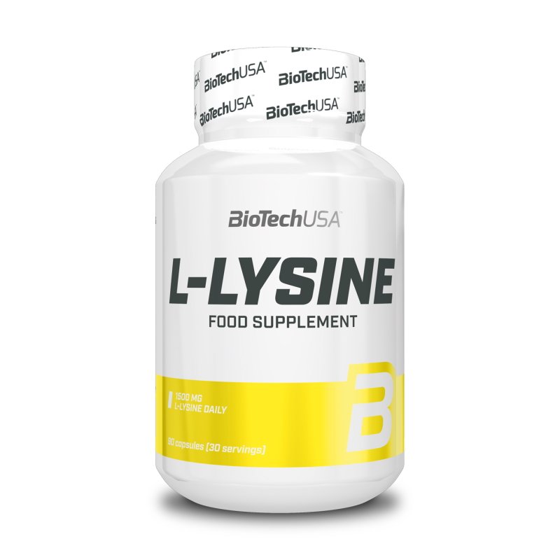 Аминокислота BioTech L-Lysine, 90 капсул,  ml, BioTech. Amino Acids. 