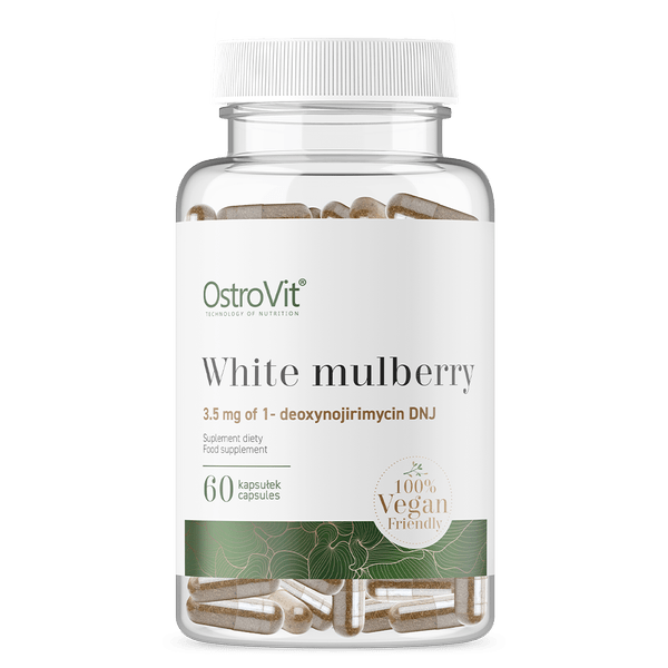 OstroVit White Mulberry VEGE 60 caps,  ml, OstroVit. Suplementos especiales. 