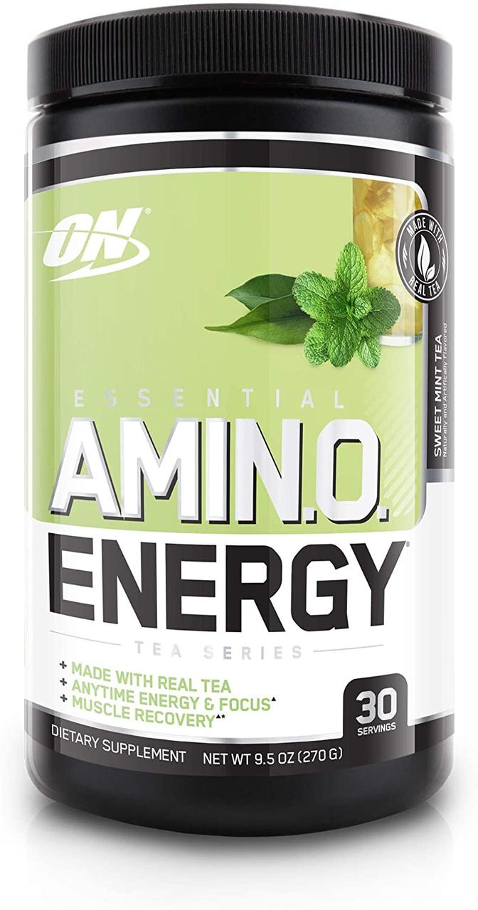 Комплекс аминокислот Optimum Nutrition Amino Energy (270 г) оптимум амино энерджи sweet mint tea,  мл, Optimum Nutrition. Аминокислотные комплексы. 