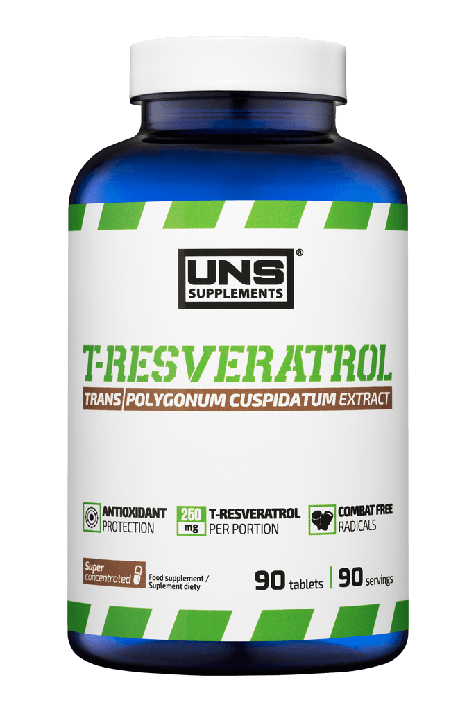 T-Resveratrol, 90 шт, UNS. Спец препараты. 