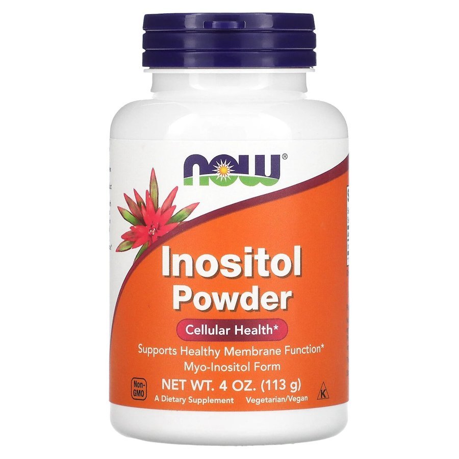 Витамины и минералы NOW Inositol Powder, 113 грамм,  мл, Now. Витамины и минералы. Поддержание здоровья Укрепление иммунитета 