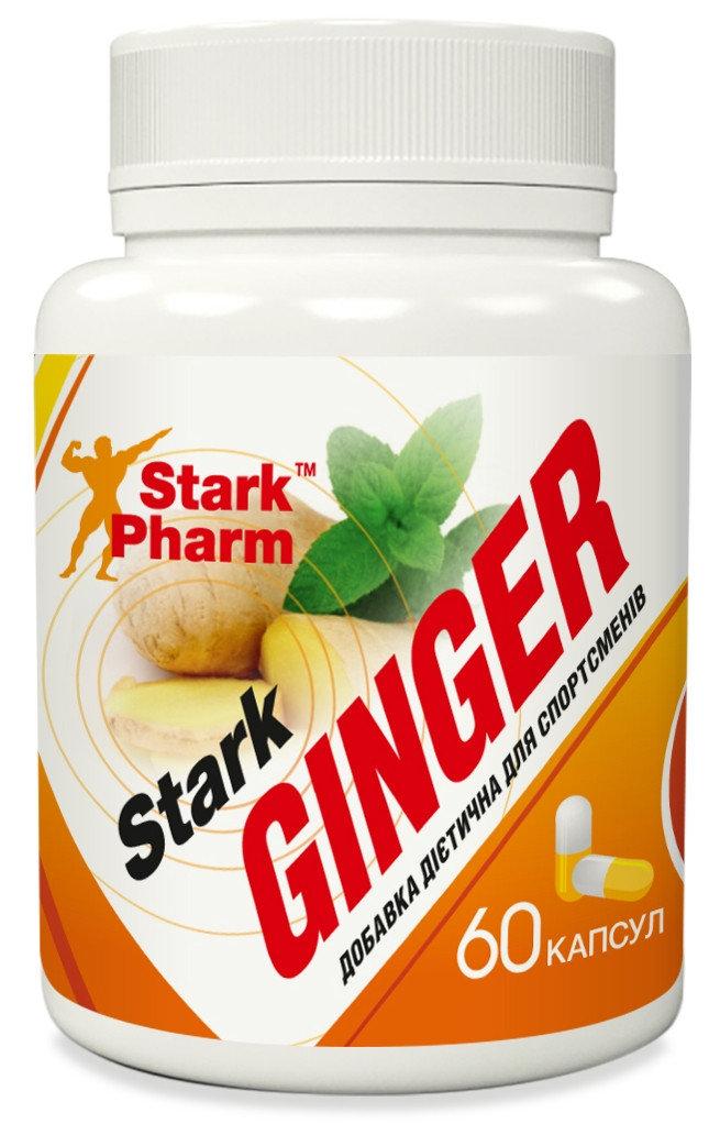 Ginger 100 мг Stark Pharm 60 капс,  мл, Stark Pharm. Спец препараты. 