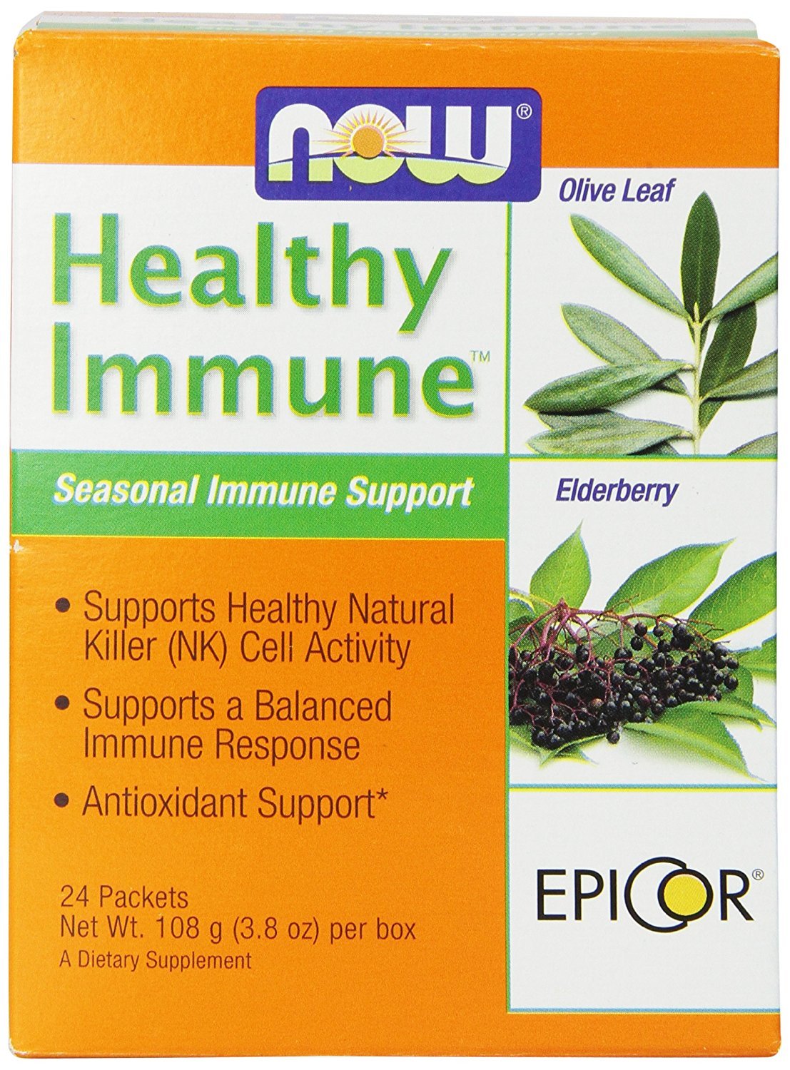 Healthy Immune, 24 pcs, Now. Special supplements. 