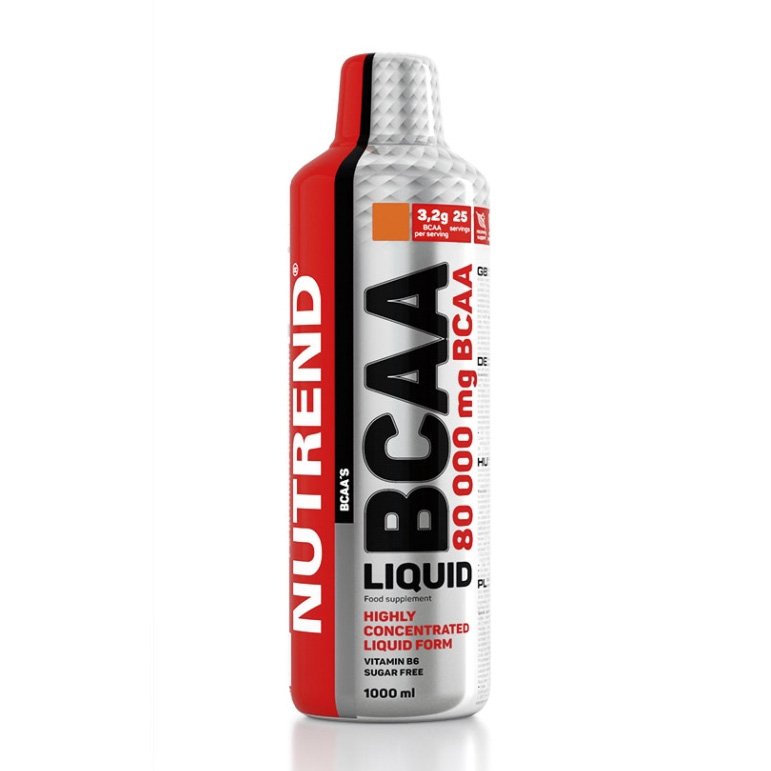 BCAA Nutrend BCAA Liquid, 1 литр,  мл, Nutrend. BCAA. Снижение веса Восстановление Антикатаболические свойства Сухая мышечная масса 