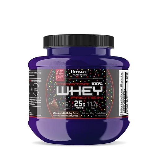 Ultimate Nutrition Протеин Ultimate Prostar 100% Whey Protein, 30 грамм Праздничный торт СРОК 05.22, , 30  грамм