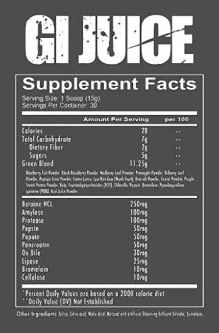 RedCon1  GI JUICE 450g / 30 servings,  мл, RedCon1. Витаминно-минеральный комплекс