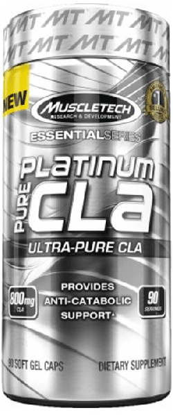 Platinum Pure CLA, 90 шт, MuscleTech. CLA. 