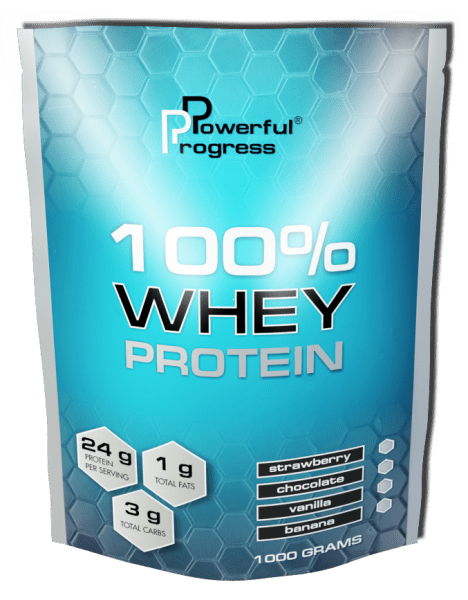 100% Whey Protein Powerful Progress,  ml, Powerful Progress. Protein. Mass Gain recovery Anti-catabolic properties 